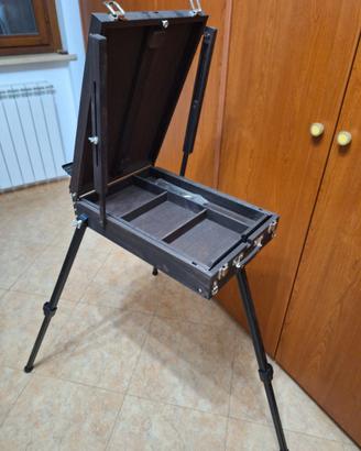 Cavalletto da Pittore con cassetto