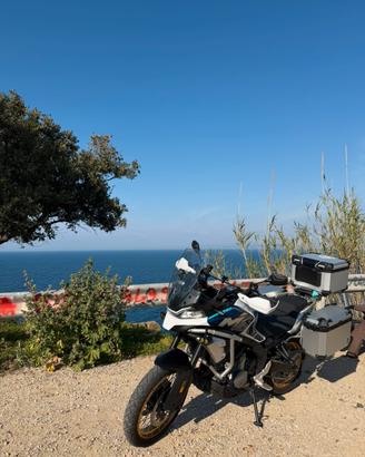 Cf moto 700 mt Adv con valige e faretti