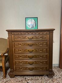 Como antico in legno pregiato