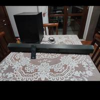 Soundbar Sony con subwoofer bluetooth.