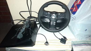 Volante e pedaliera LOGITECH per PlayStation e Pc