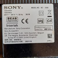 Ricambi TV Oled Sony KE-55A8