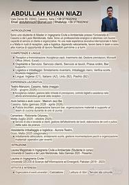 Cameriere, receptionist e responsabile del B&B
