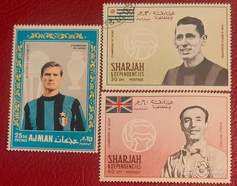 Francobolli di calciatori