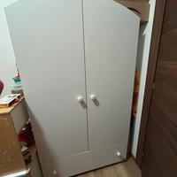 Armadio e fasciatoio con vaschetta PALI