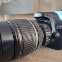 Canon Eos 4000D con efs 17-55 f 2.8 e 18-55