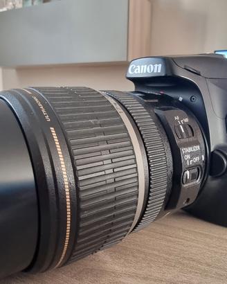 Canon Eos 4000D con efs 17-55 f 2.8 e 18-55