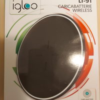 Igloo Lt-91 Caricabatterie Wireless per Smartphone