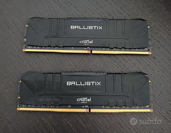 Crucial ballistix 16 GB ddr4 3200 mhz