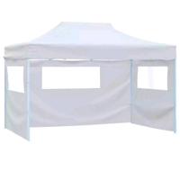 Gazebo Professionale Pieghevole 3 Pareti 3x4m
