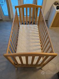 Culla con materasso 168x70 pari al nuovo