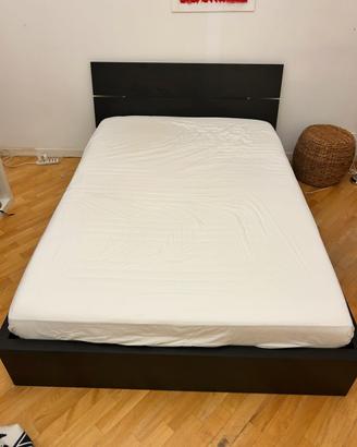 Letto Ikea Malm Nero