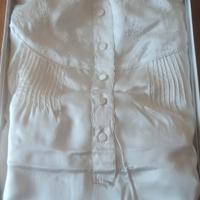 camicia da notte vintage pura seta 