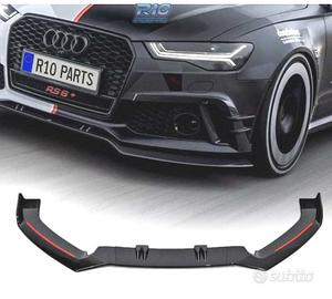 SPOILER LIP AUDI A6 16-18 LOOK RS6