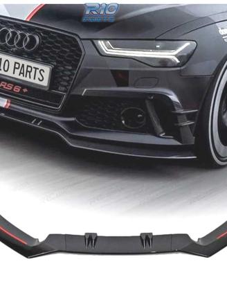 SPOILER LIP AUDI A6 16-18 LOOK RS6