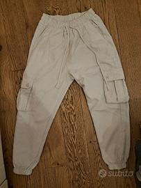 pantalone duca homme bianco oversize ragazzo 