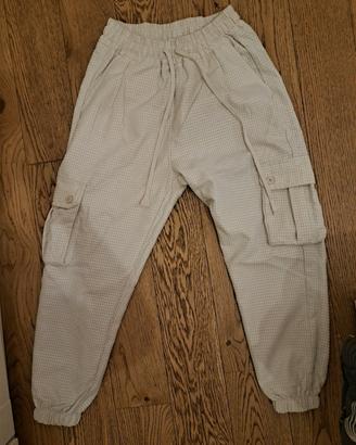 pantalone duca homme bianco oversize ragazzo 