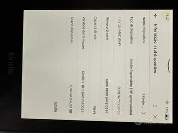 Kindle paperwhite 2019