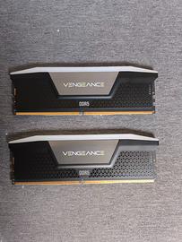 RAM DDR5 Corsair Vengeance RGB 32GB (2x16) 6000MTs