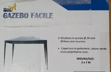 Gazebo da giardino  3x2 metri