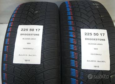 2 GOMME 225 50 17 BRIDGESTONE A1815