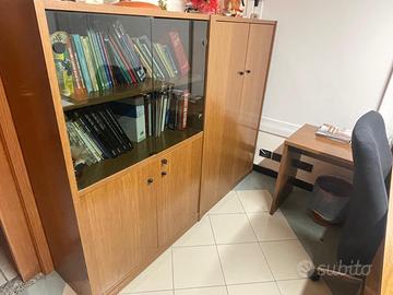 Arredamento ufficio completo noce antracite