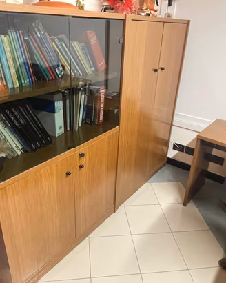 Arredamento ufficio completo noce antracite