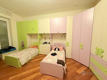 Cameretta-2 letti e 2 letti estraibili