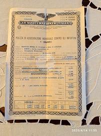 LE ASSICURAZIONI D'ITALIA - 1959