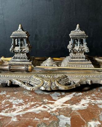 Antico Calamaio in Bronzo