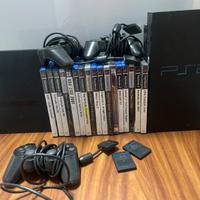 Playstation 2 Fat + slim giochi e telecomandi