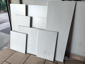 pannelli truciolare rivestito bianco