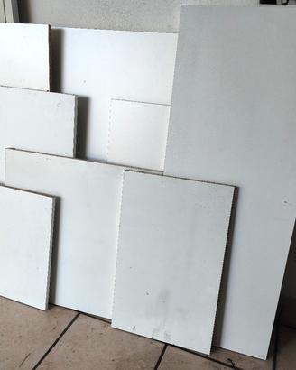 pannelli truciolare rivestito bianco