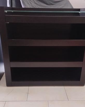 Comodini Ikea legno scuro 