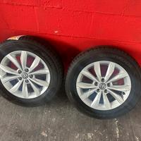 4 cerchi semi  nuovi con gomme