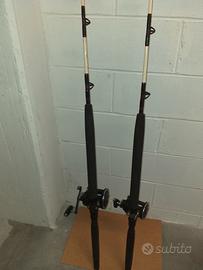 canne pesca traina altura