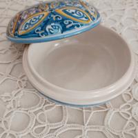 Portagioie Branciforti in ceramica di Caltagirone.