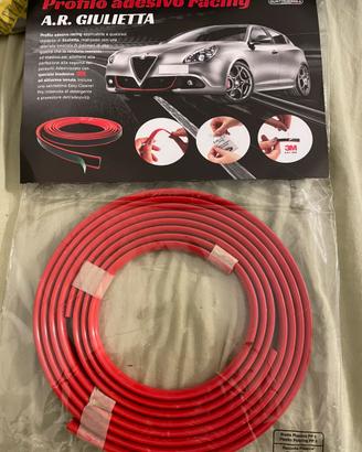 Profilo rosso adesivo alfa romeo giulietta