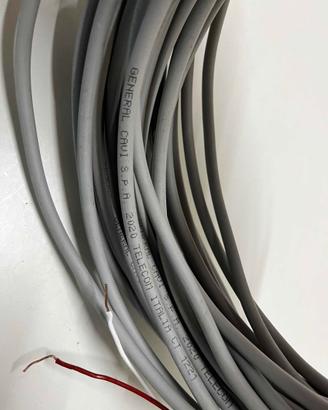 Cavo telefonico Telecom CT 1221 1x2x1 mm 17,5mt