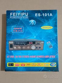 amplificatore audio stereo 