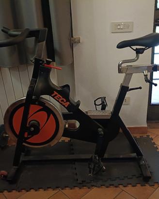 spinbike teca con sella in gel