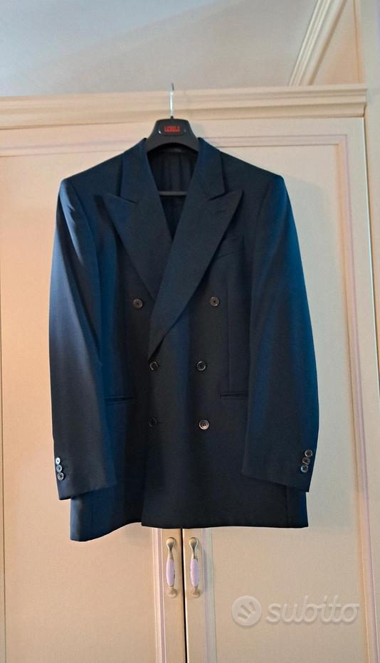 Giacca Corta Marina Colani Usata – Cotone Blu Scuro – Giaccone Da Uscita NATO