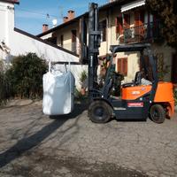 Carrello elevatore diesel usato DOOSAN D 25 GX in
