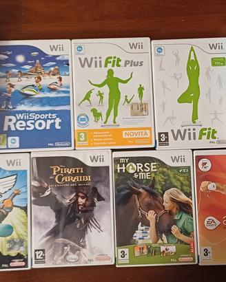 Wii 7 giochi 2 comandi