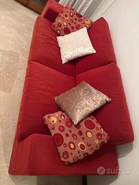 Divano rosso