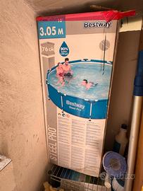 Piscina fuori terra bestway rettangolare