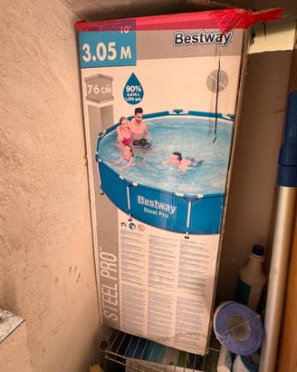 Piscina fuori terra bestway rettangolare