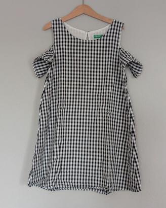 Vestitino a quadretti Benetton