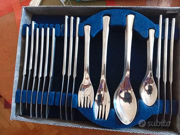 set 36 posate in acciaio inox