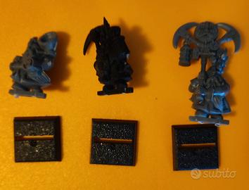 Gruppo di comando minatori Warhammer Passoteschio